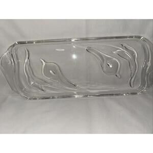 Mikasa Calla Lily Serving Plate, 16.5" L x 6" W